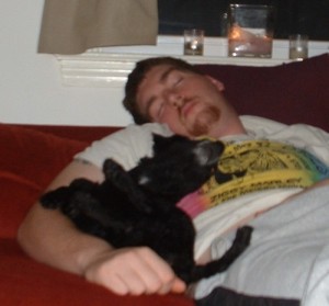 Me taking one of my famous naps.