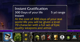 Instant Gratification